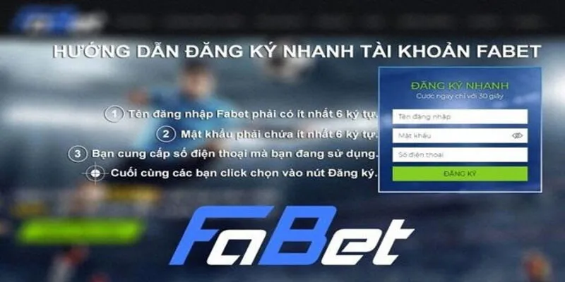 Cập nhật chi tiết link đăng ký Fabet chuẩn 2026
