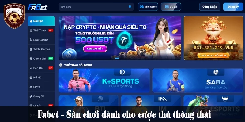 Fabet – Sân chơi dành cho cược thủ thông thái